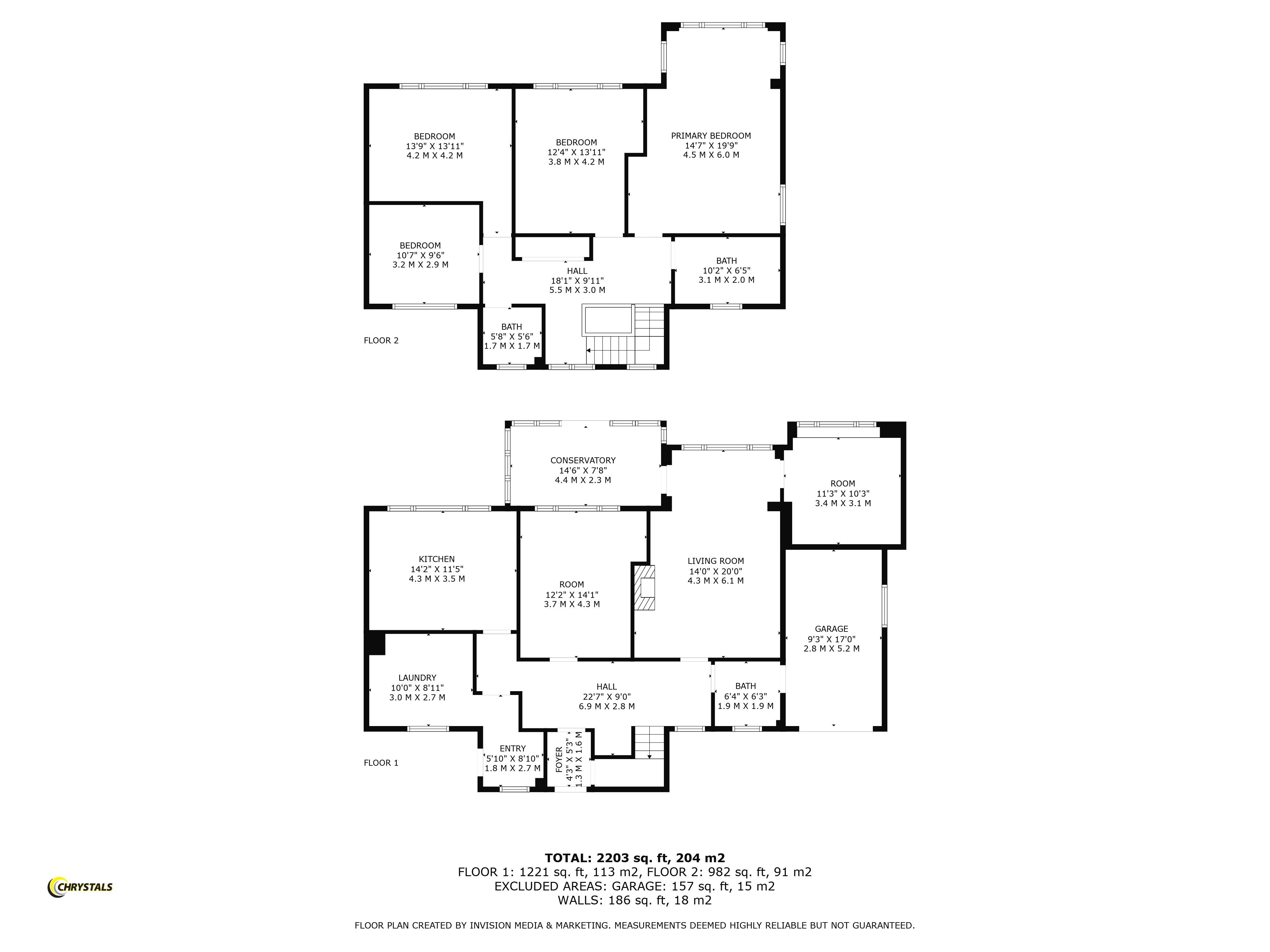 Floorplan - Ballacreggan House, Slieu Lewaigue, Maughold IM7 1BH, Bride. - Plan 1 of 1