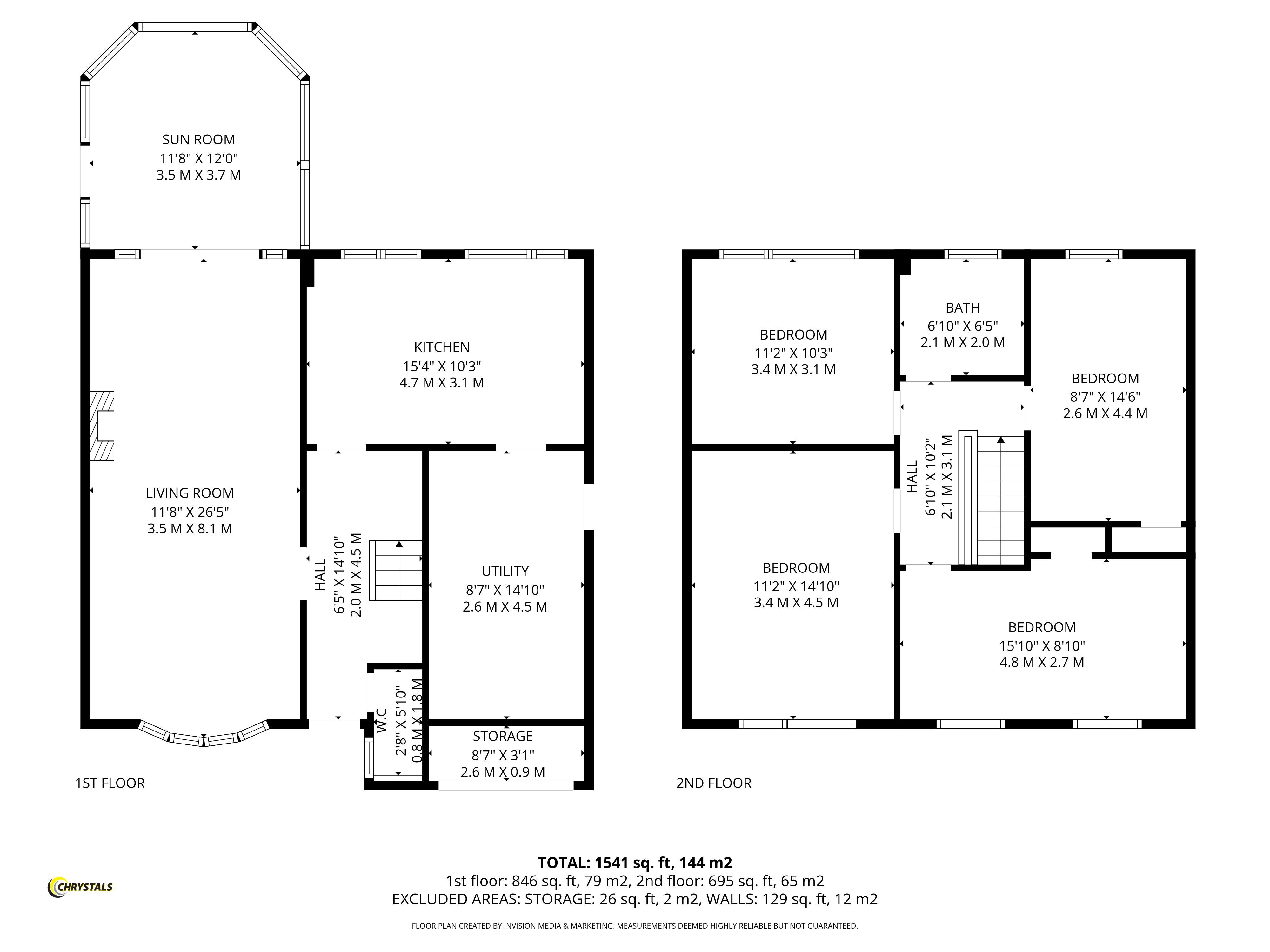 Floorplan - 22 Mountain View, Douglas IM2 5HX. - Plan 1 of 1