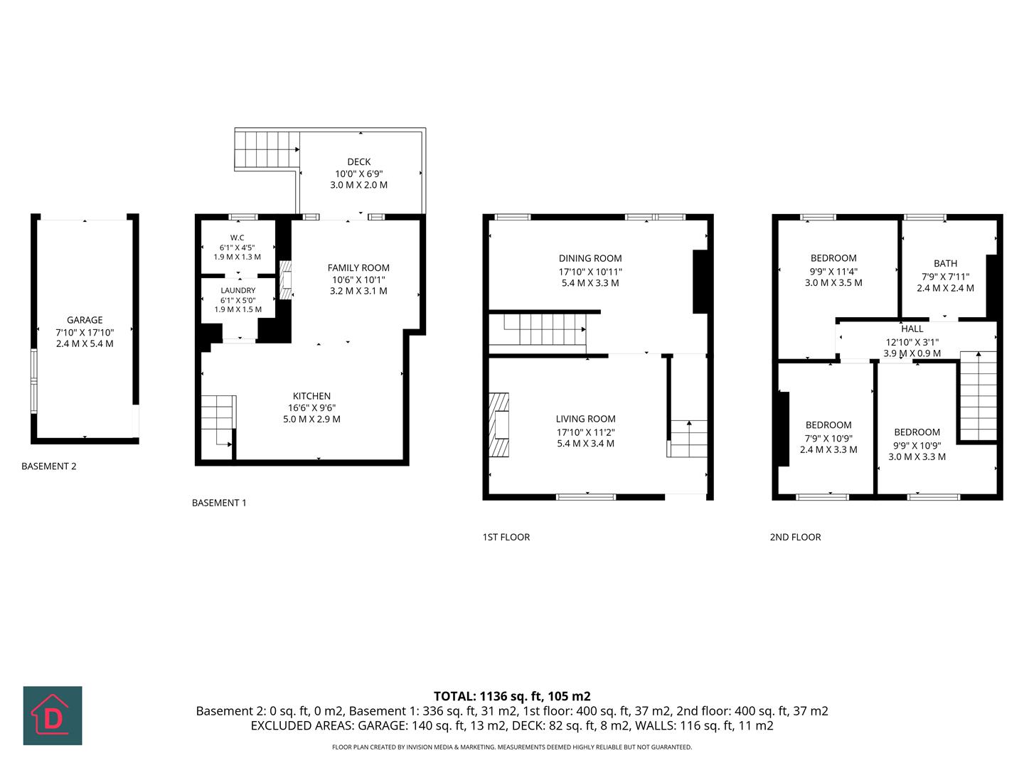 Floorplan - 12 Upper Dukes Road, Douglas, Isle of Man. - Plan 1 of 1
