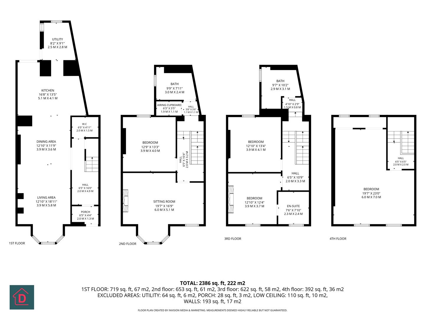 Floorplan - 8 Primrose Terrace, Port St Mary, Isle of Man. - Plan 1 of 1