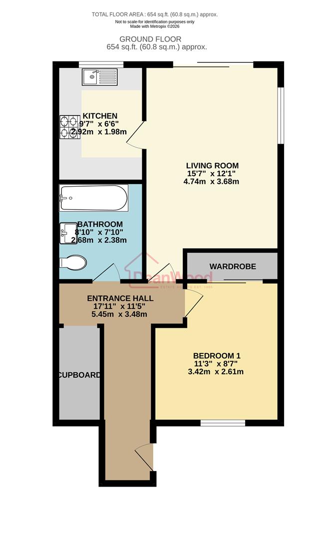 Floorplan - 15 Eyreton Park, Crosby, isle of Man. - Plan 1 of 1