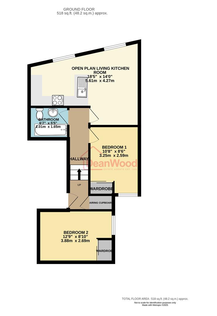 Floorplan - Apt 7 Delamere, 6 Castle Drive, Douglas, Isle Of Man. - Plan 1 of 1