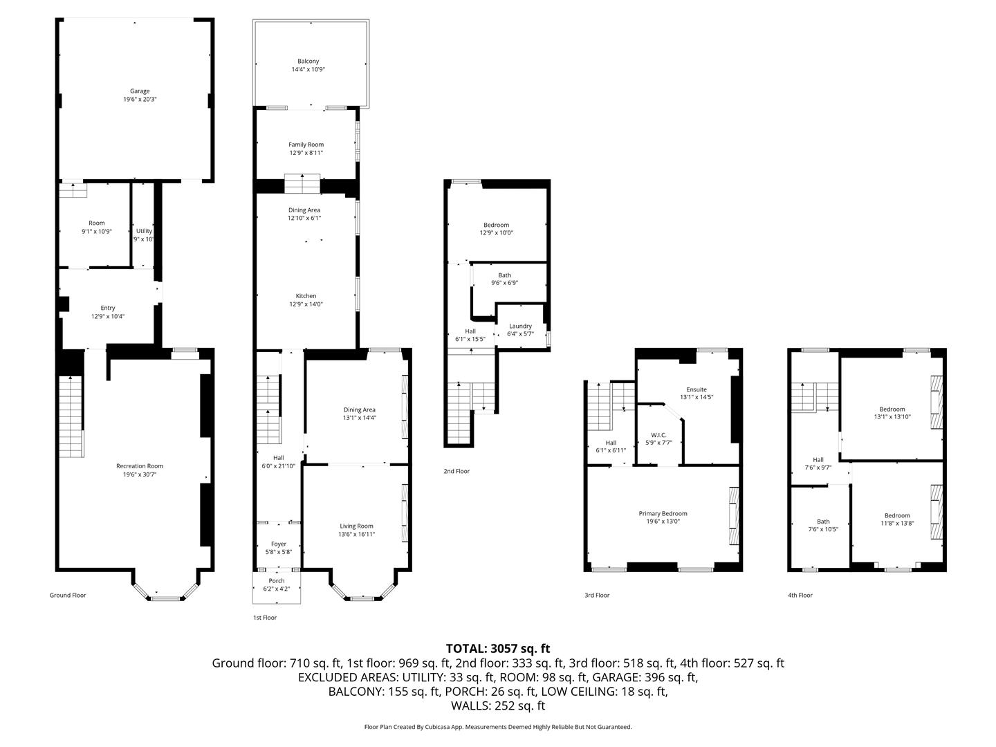 Floorplan - 14 Queens Avenue, Douglas. - Plan 1 of 1