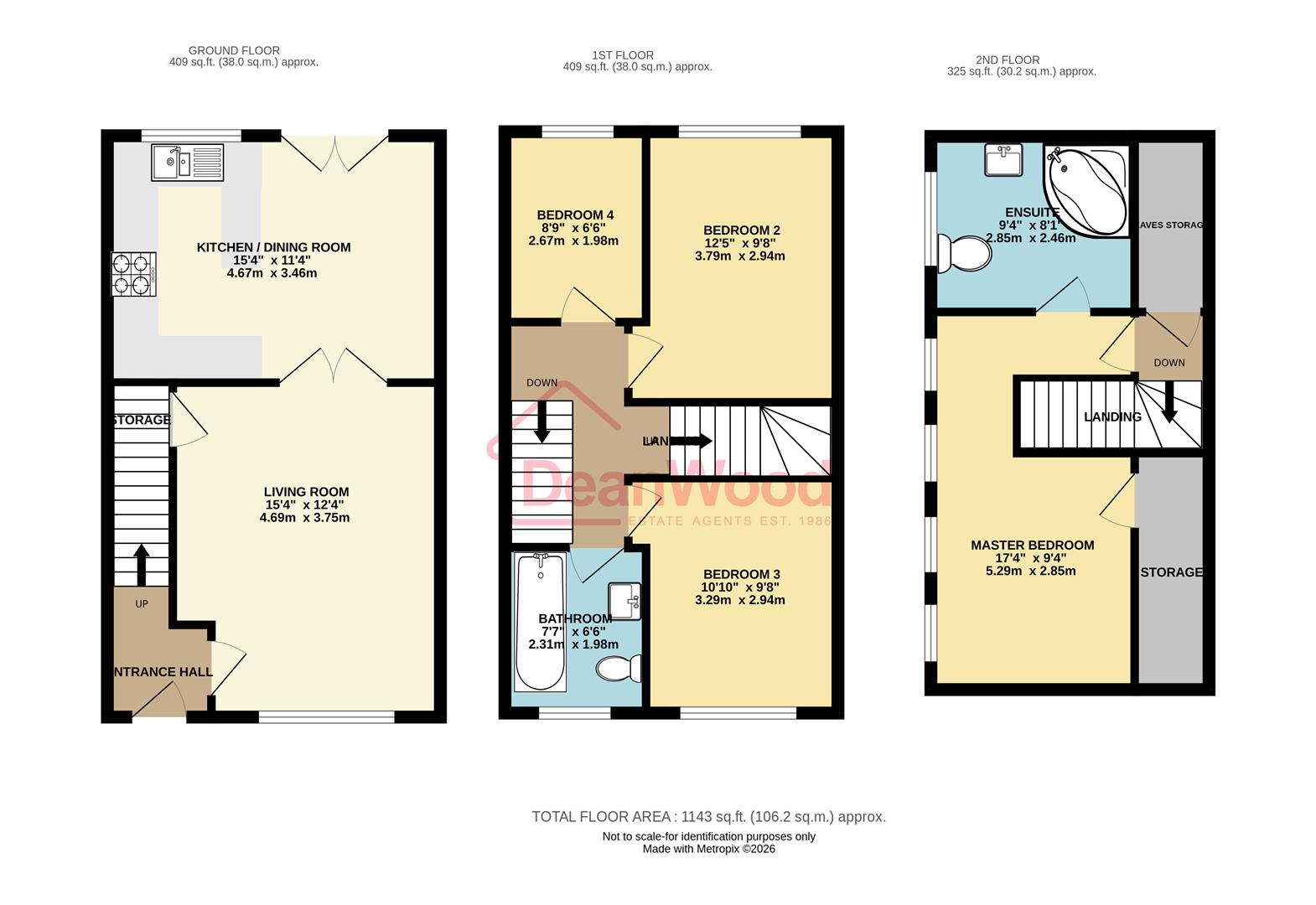 Floorplan - 32 Berry Woods Grove, Douglas, Isle Of Man. - Plan 1 of 1