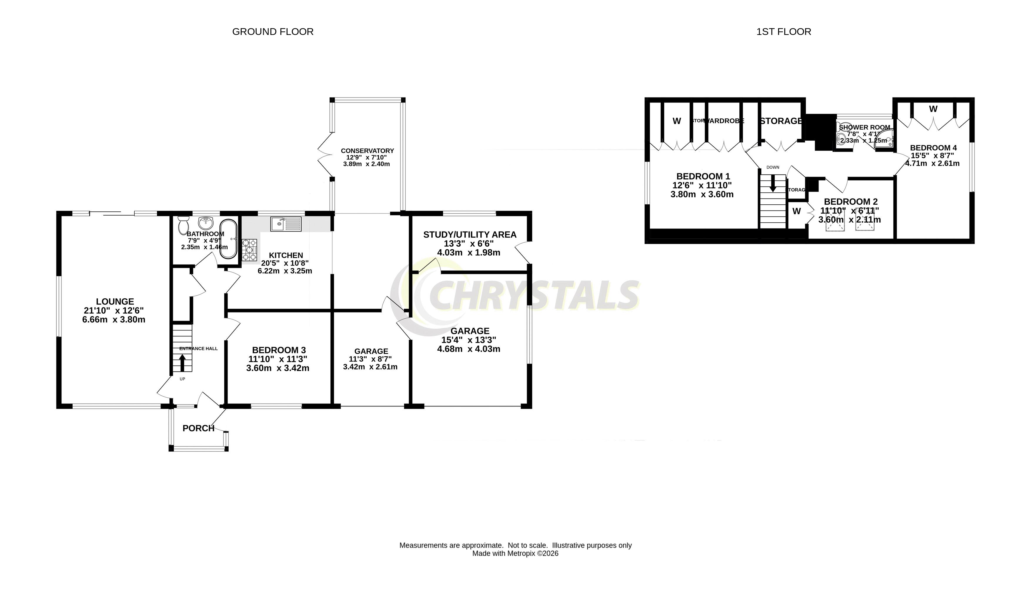 Floorplan - 23 Ballachrink, Colby IM9 4PB. - Plan 1 of 1