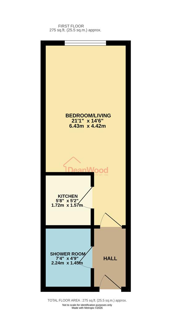 Floorplan - 125 St. Pauls Square, Ramsey, Isle Of Man. - Plan 1 of 1