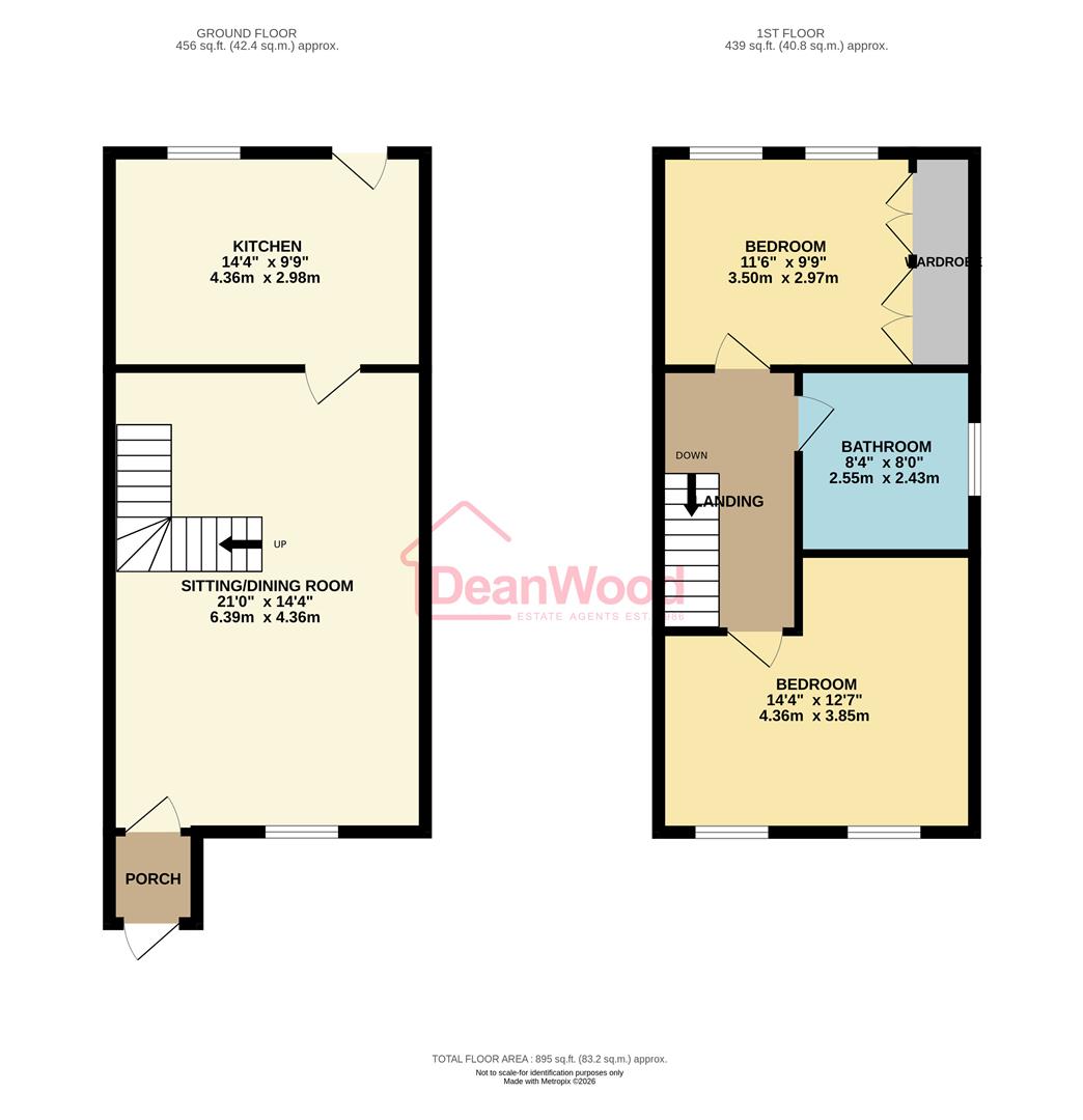 Floorplan - 1 Mount View Terrace, Onchan, Isle of Man. - Plan 1 of 1