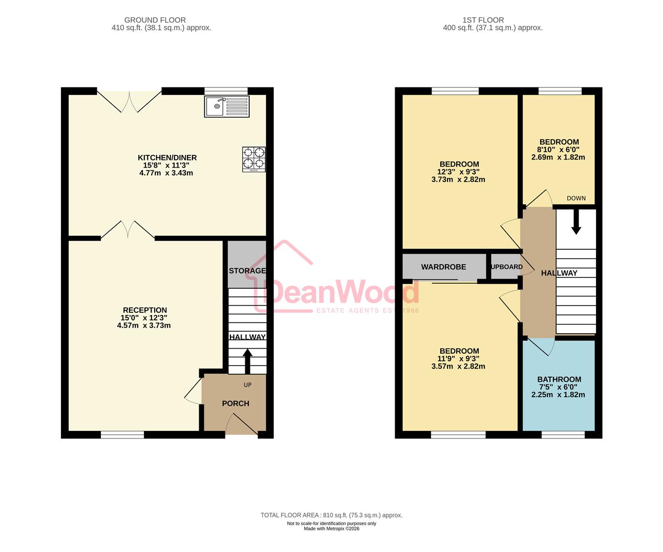 Floorplan - 26 Hillberry Heights, Douglas, Isle of Man. - Plan 1 of 1