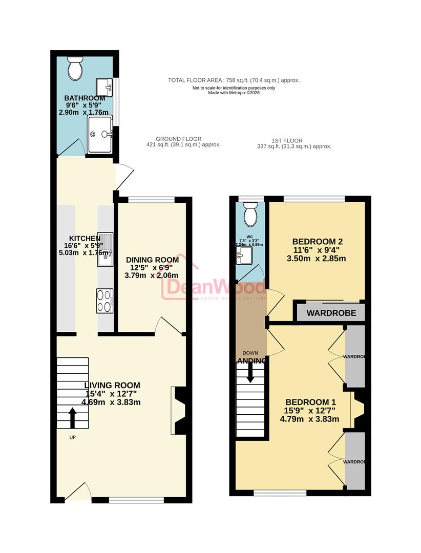 Floorplan - 39, The Promenade, Castletown, Isle Of Man. - Plan 1 of 1