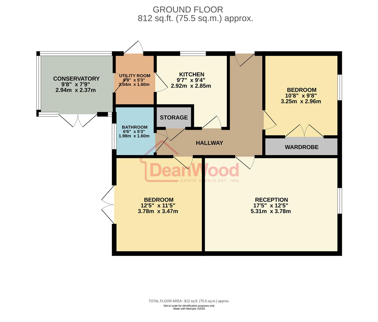 Floorplan - 12 Hillberry Meadows, Governors Hill, Douglas. - Plan 1 of 1