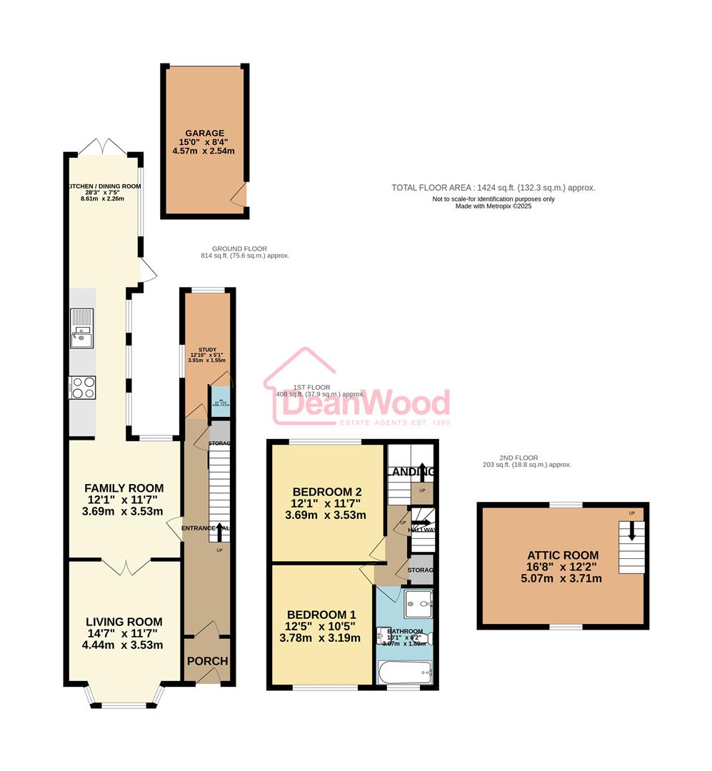 Floorplan - 6 Victoria Avenue, Onchan, Isle Of Man. - Plan 1 of 1