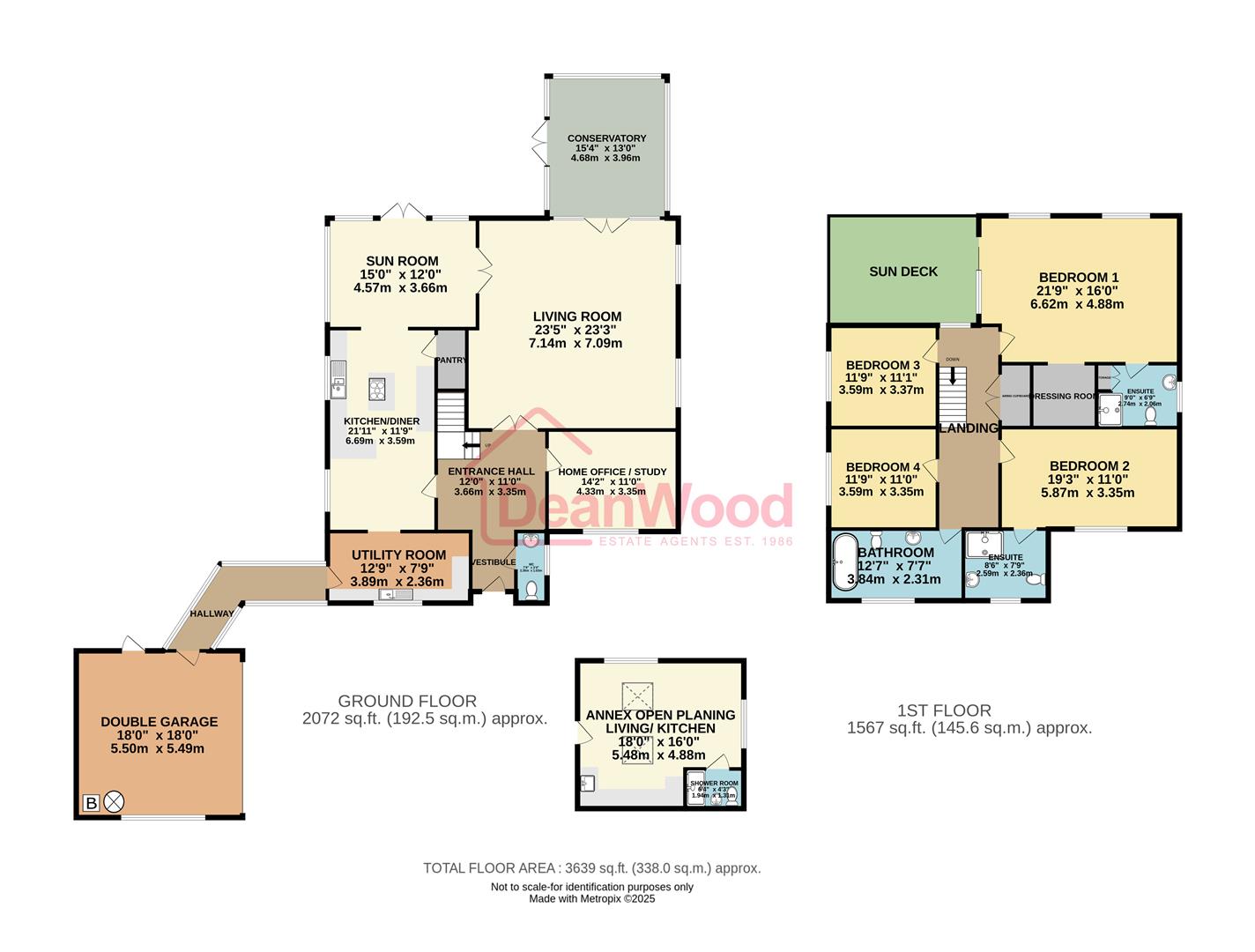 Floorplan - Woodlands, Belmont Hill, Douglas, Isle Of Man. - Plan 1 of 1