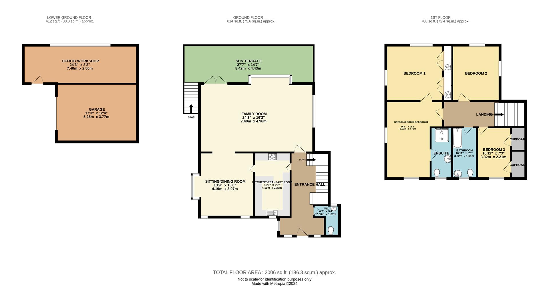 Floorplan - Adwalton, Clay Head Road, Baldrine, Isle Of Man. - Plan 1 of 1