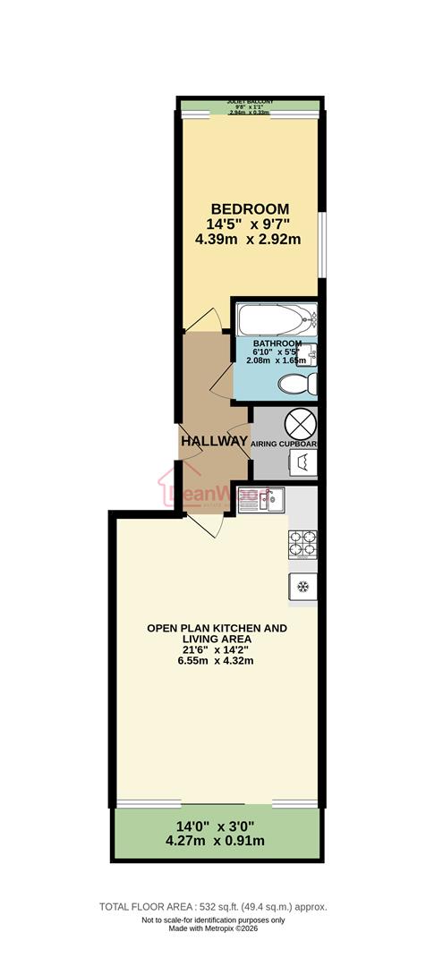 Floorplan - 5 Quay West, Bridge Road, Douglas, Isle Of Man. - Plan 1 of 1