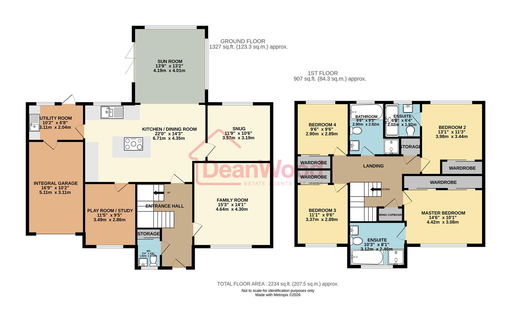 Floorplan - 12 Carnane Lane, Port Erin, Isle of Man. - Plan 1 of 1