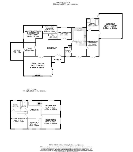 Floorplan - 15, Queens Valley, Ramsey, Isle Of Man. - Plan 1 of 1