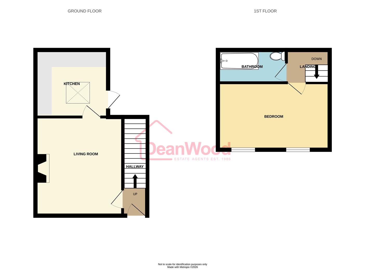 Floorplan - 50, Queen Street, Castletown. - Plan 1 of 1