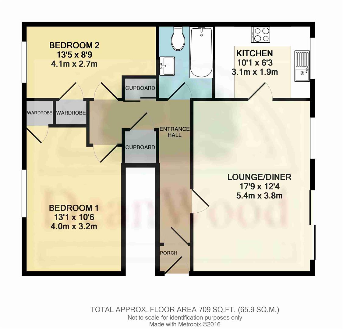 Floorplan - Chester Mews, Ballasalla. - Plan 1 of 1
