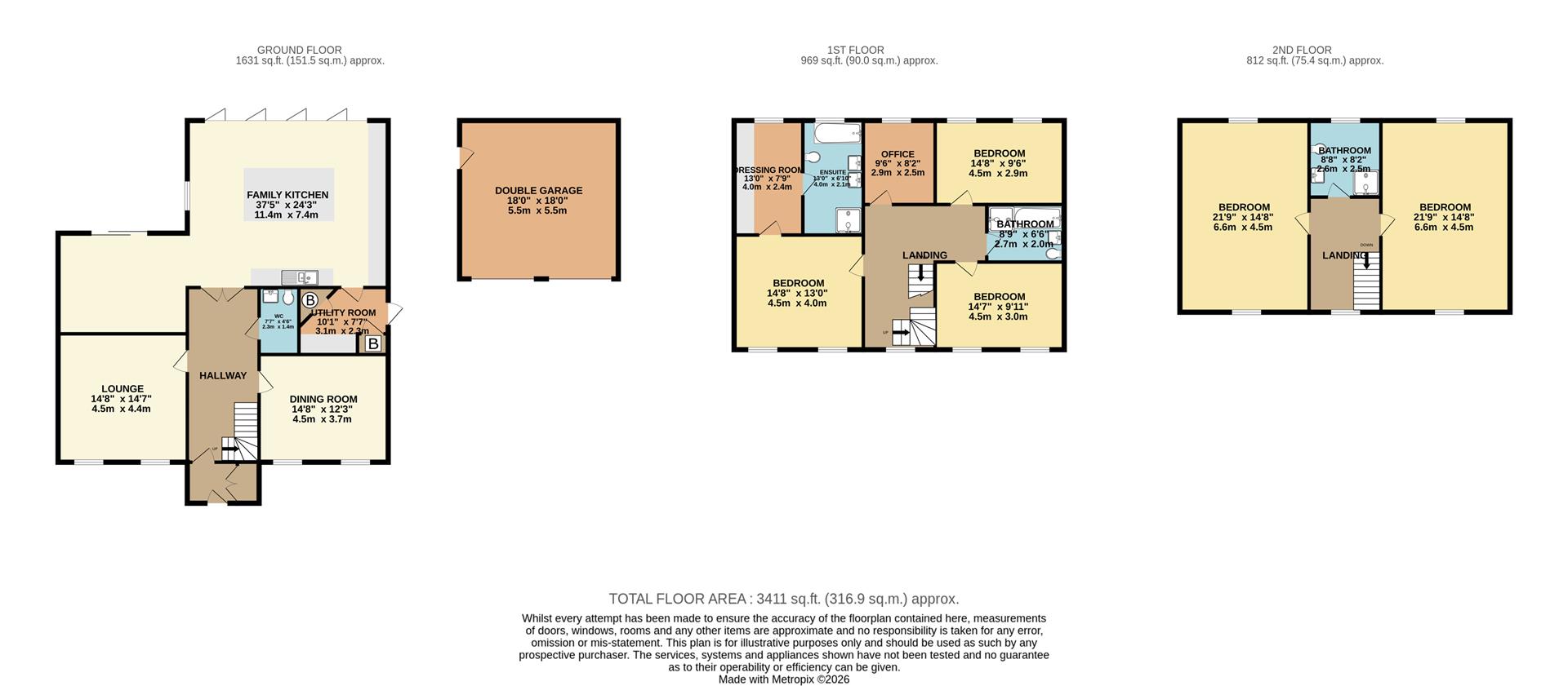 Floorplan - 1, Sunnybank, West Baldwin, Union Mills. - Plan 1 of 1