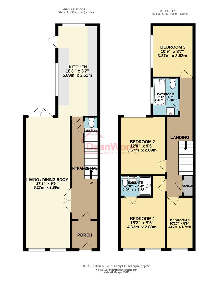 Floorplan - 5a Falcon Cliff Terrace, Douglas, Isle Of Man. - Plan 1 of 1