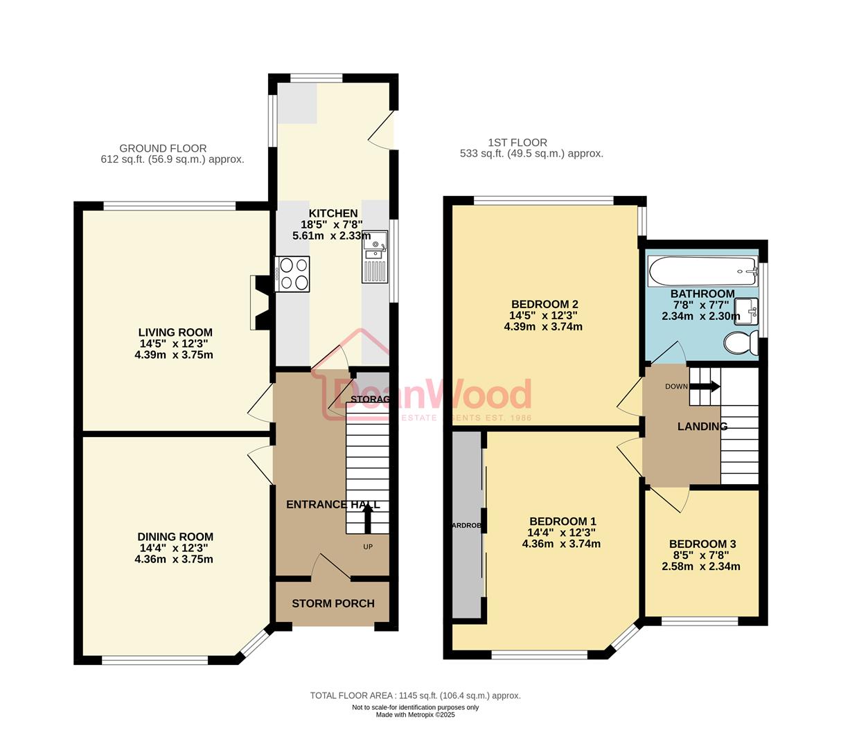 Floorplan - 20 St. Catherines Drive, Douglas. - Plan 1 of 1