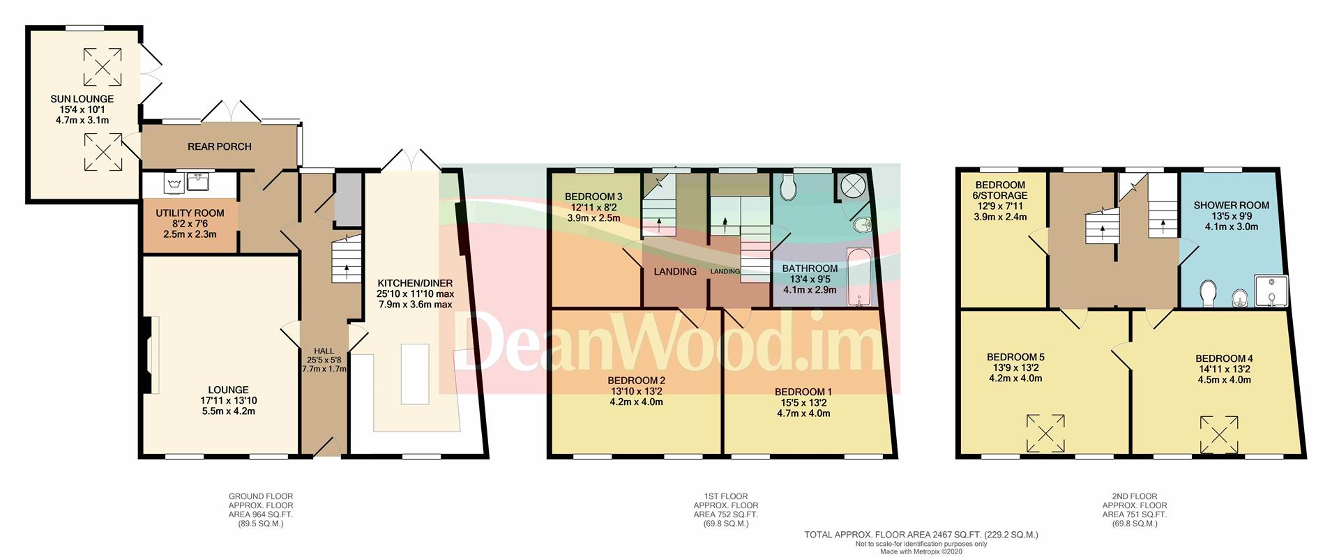 Floorplan - 51, Malew Street, Castletown, Isle Of Man. - Plan 1 of 1