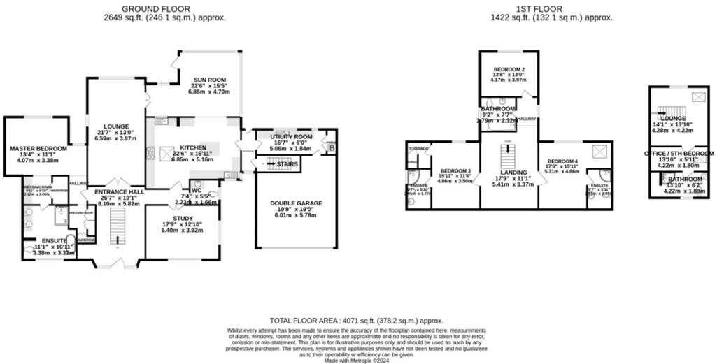 Floorplan - Dhoor School House, Andreas Road, The Dhoor, Lezayre, St Judes. - Plan 1 of 1