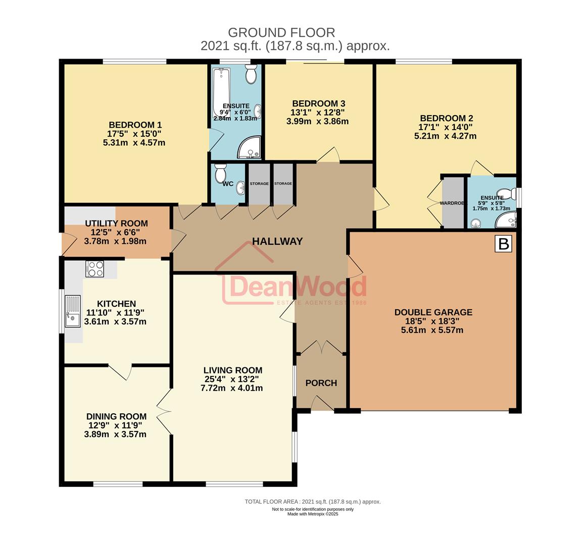 Floorplan - Watersmeet Riverbank Road, Ramsey, Isle Of Man. - Plan 1 of 1