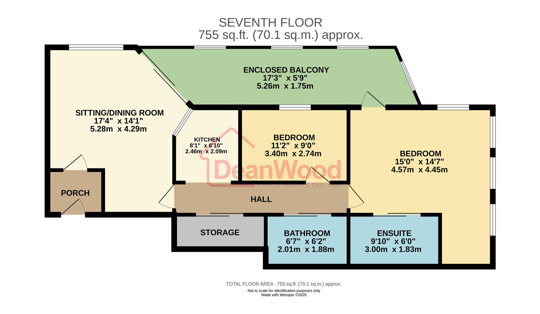 Floorplan - Kings Court, Ramsey, Isle Of Man. - Plan 1 of 1