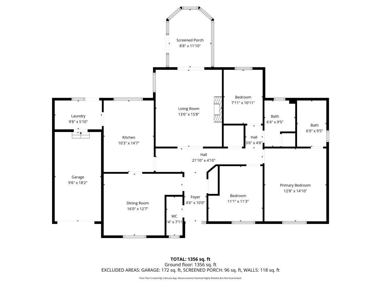 Floorplan - 2 Queen Margaret Way, Glen Vine. - Plan 1 of 1