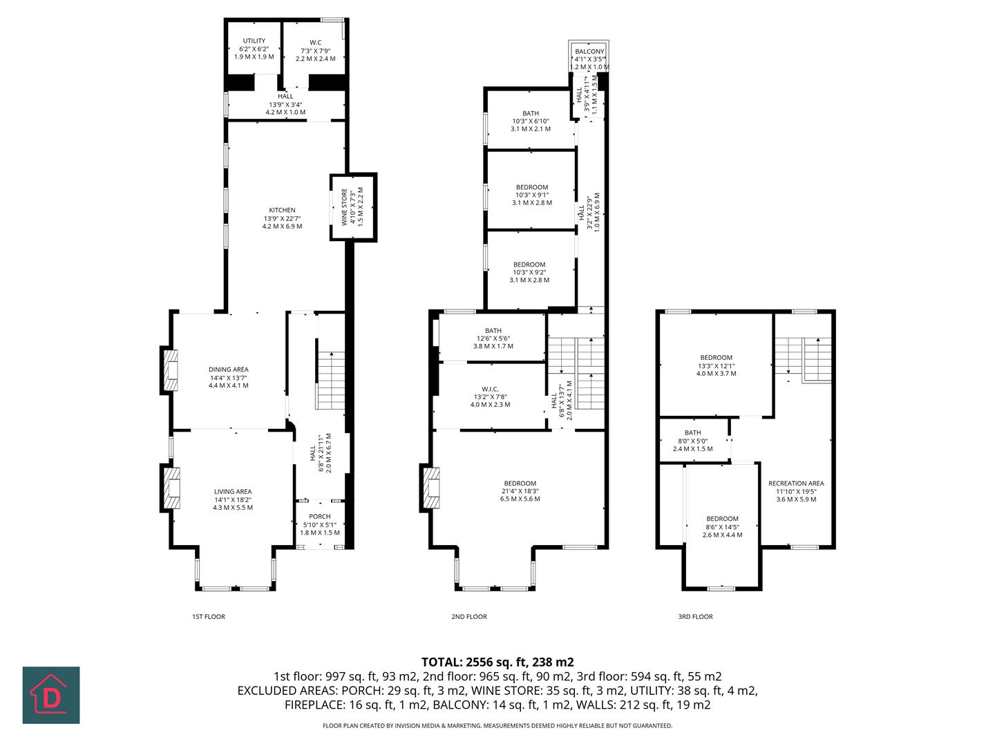 Floorplan - 4, The Promenade, Castletown, Isle of Man. - Plan 1 of 1