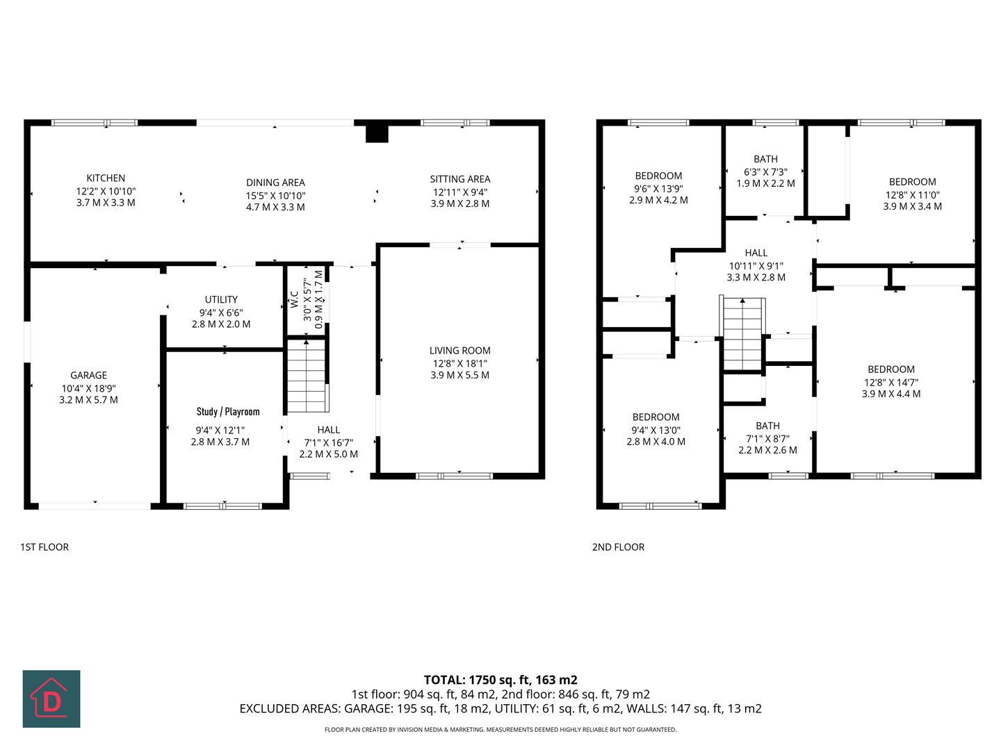 Floorplan - 71, Cronk Cullyn, Colby, Isle Of Man. - Plan 1 of 1