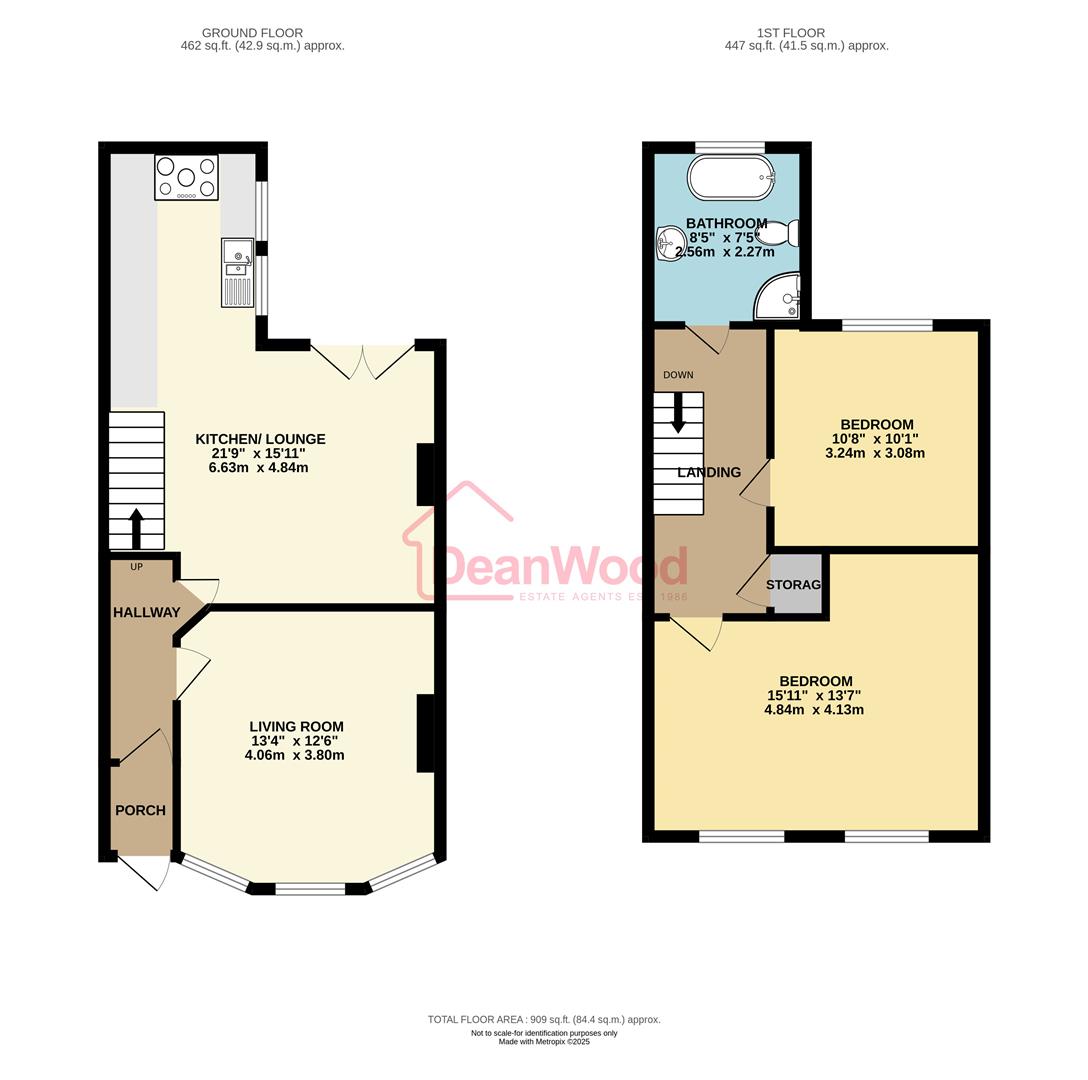 Floorplan - 21 Victoria Avenue, Onchan. - Plan 1 of 1