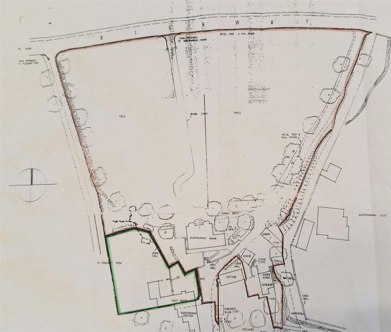 Floorplan - Glentramman Mansion House Lezayre, Isle Of Man, Sulby. - Plan 2 of 2