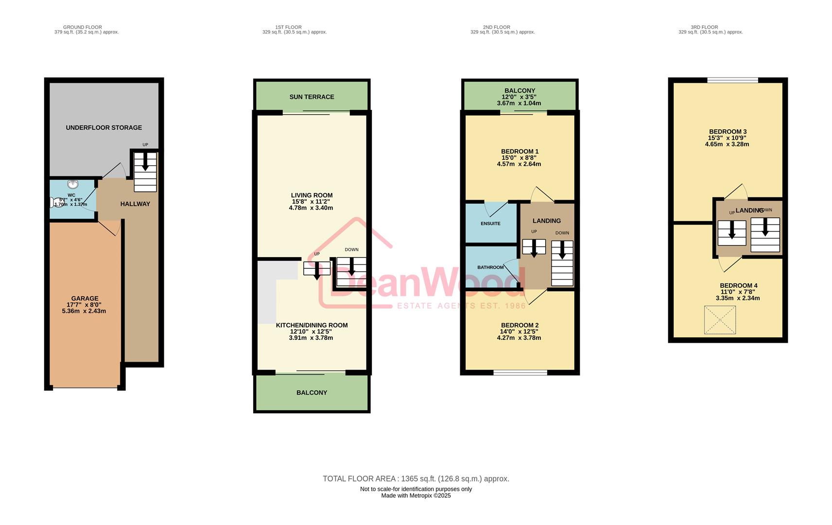 Floorplan - 8 Marine Gardens, Ramsey. - Plan 1 of 1
