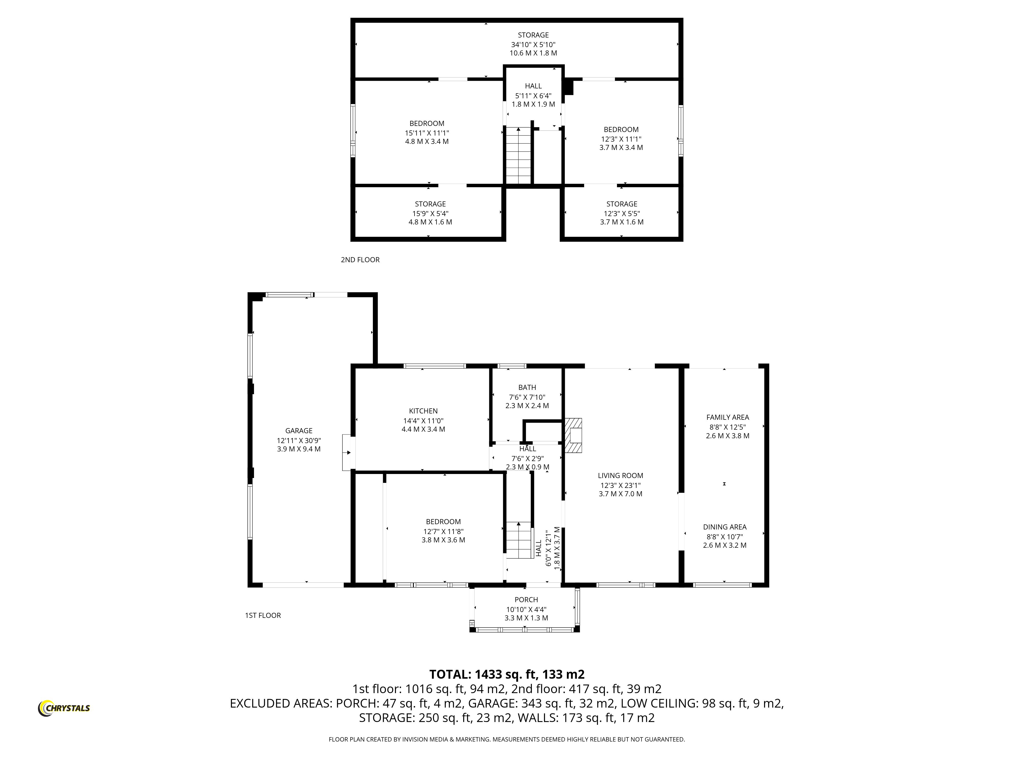 Floorplan - 1 Cronk Avenue, Onchan IM3 3DG. - Plan 1 of 1
