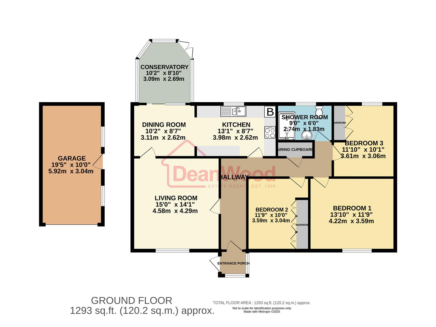 Floorplan - 28 Rhenwyllan Close, Port St. Mary, Isle of Man, Port St Mary. - Plan 1 of 1