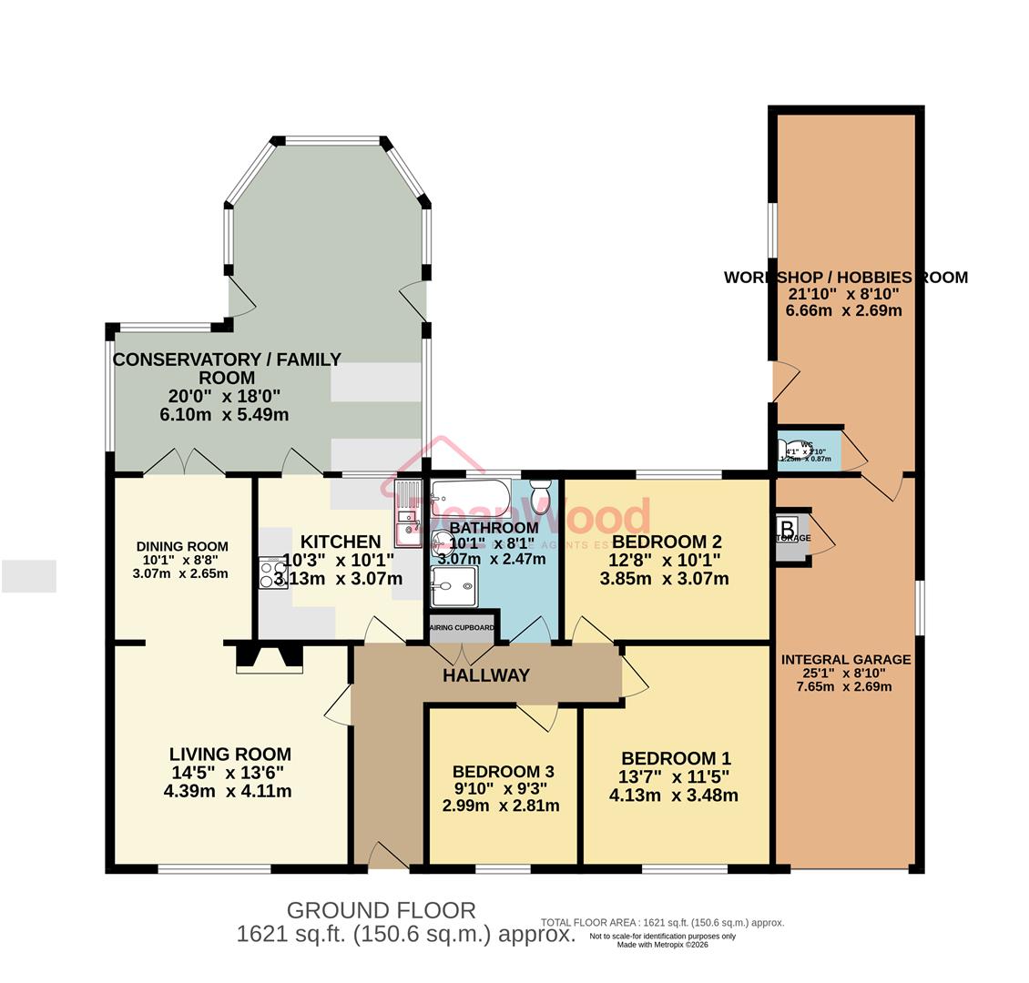 Floorplan - 27, Silverburn Drive, Ballasalla, Isle of Man. - Plan 1 of 1