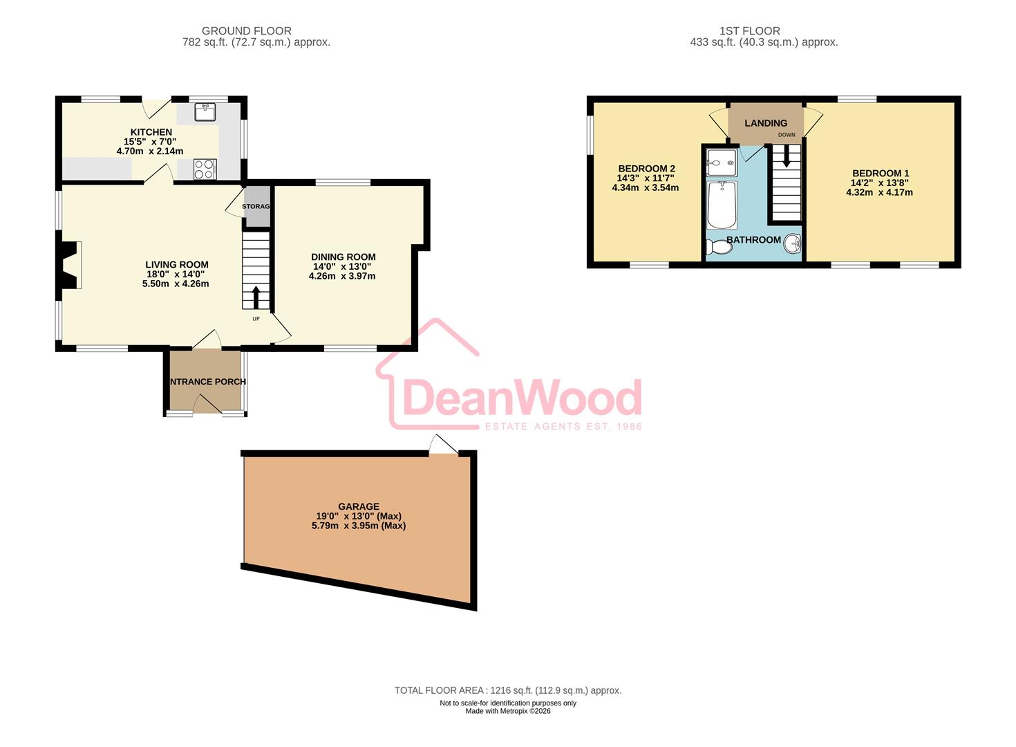 Floorplan - The Cottage, New Castletown Road, Douglas. - Plan 1 of 1