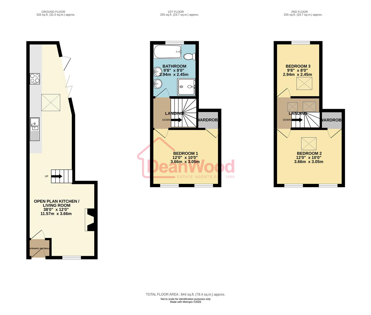 Floorplan - 53 Malew Street, Castletown, Isle of Man. - Plan 1 of 1