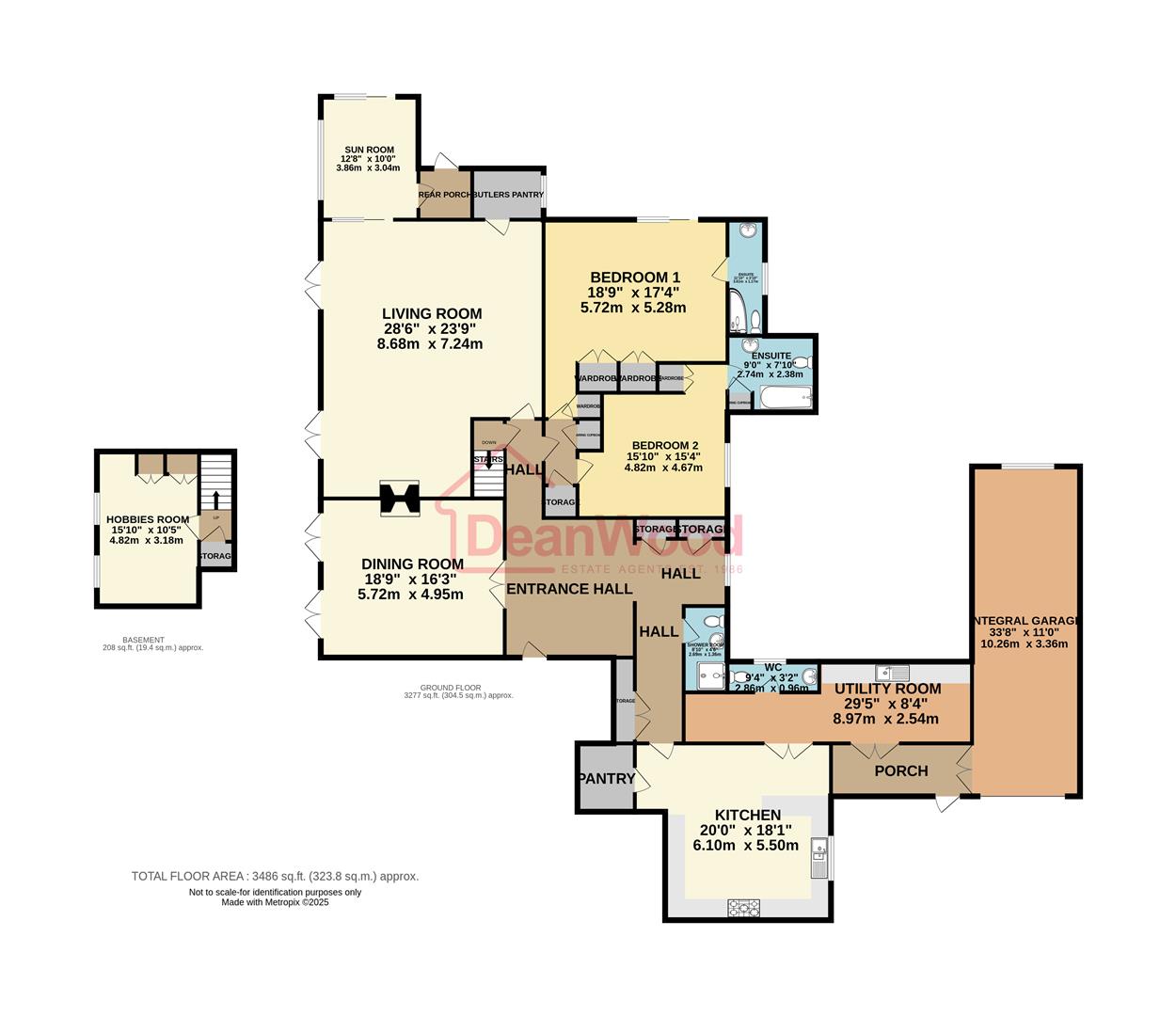 Floorplan - Apartment 1, Mount Rule House, Braddan, IM4 4HP. - Plan 1 of 1