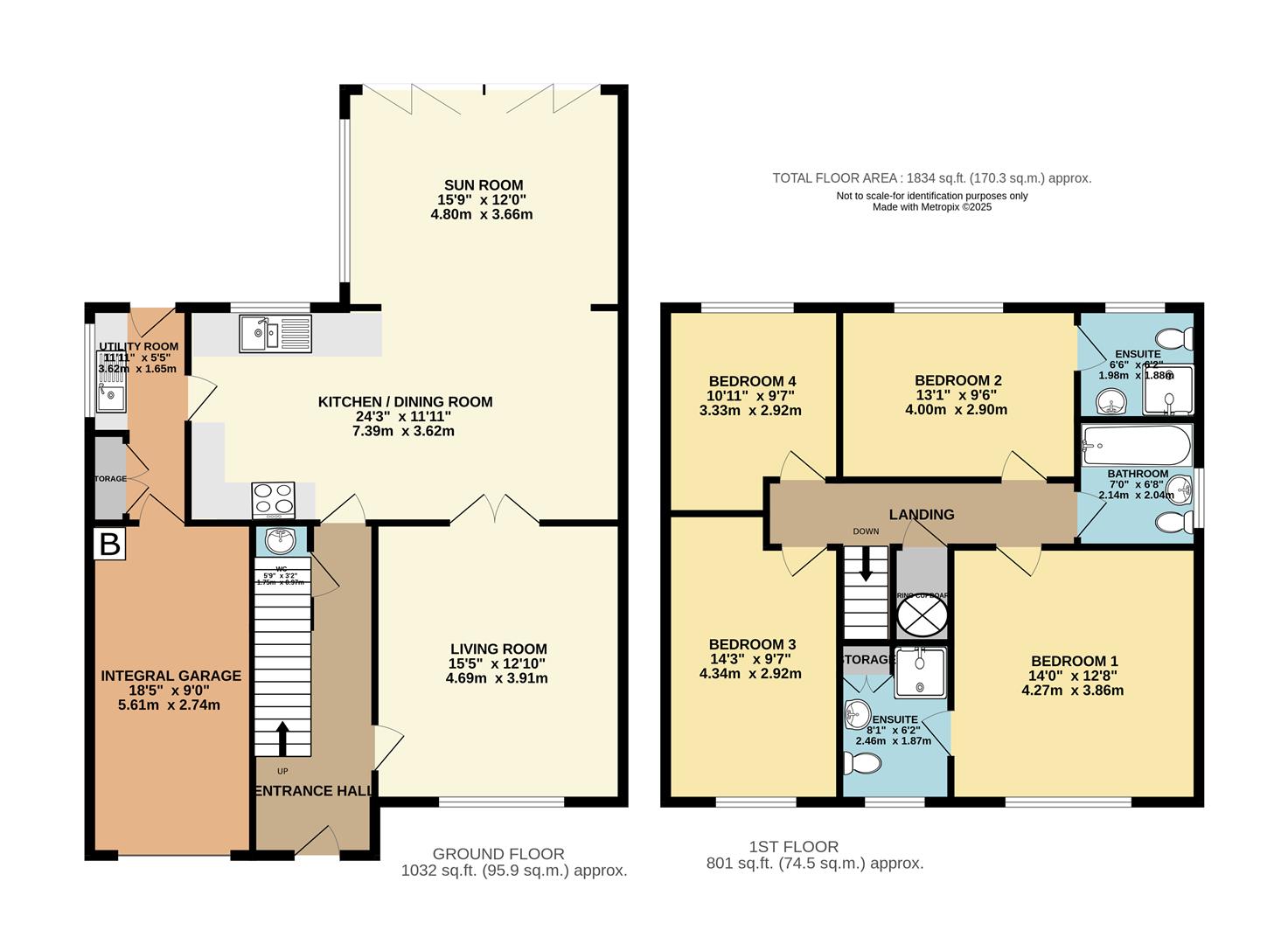 Floorplan - 12, Manor Woods, Douglas. - Plan 1 of 1