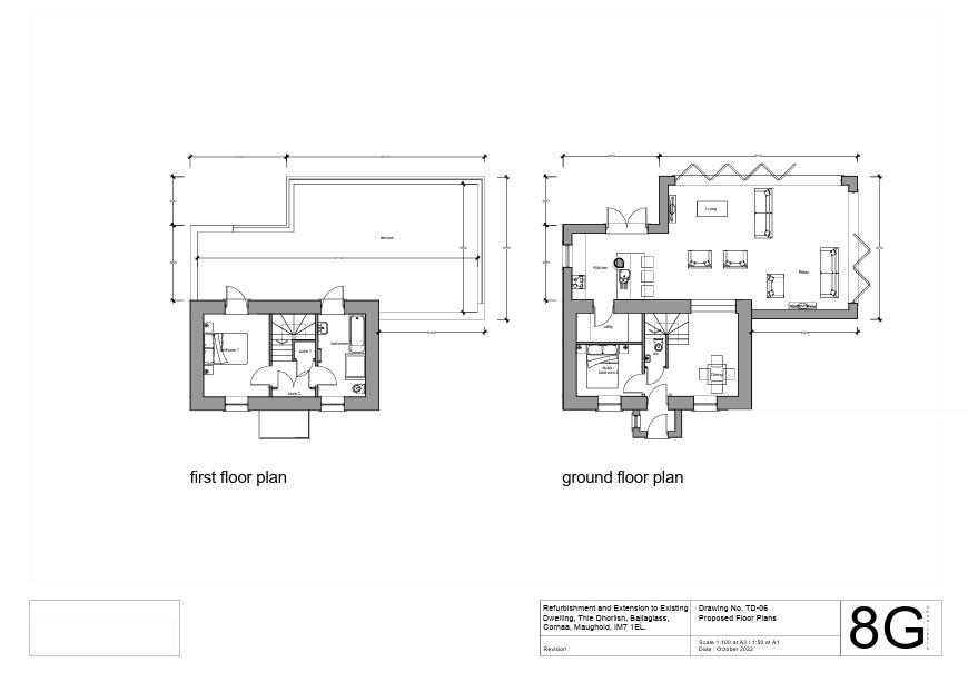 Floorplan - Thie Dhorlish Rhenab Road, Ramsey, Isle Of Man. - Plan 1 of 1