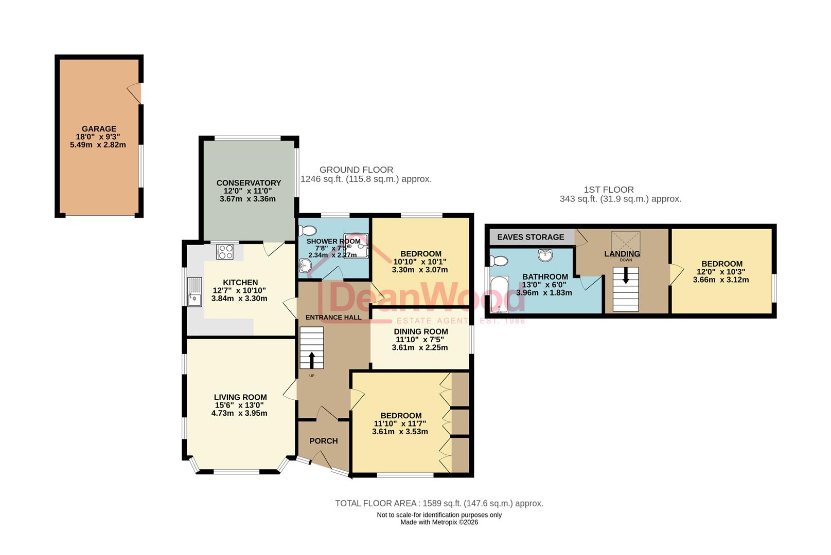 Floorplan - 72 Bride Road, Ramsey, Isle Of Man. - Plan 1 of 1