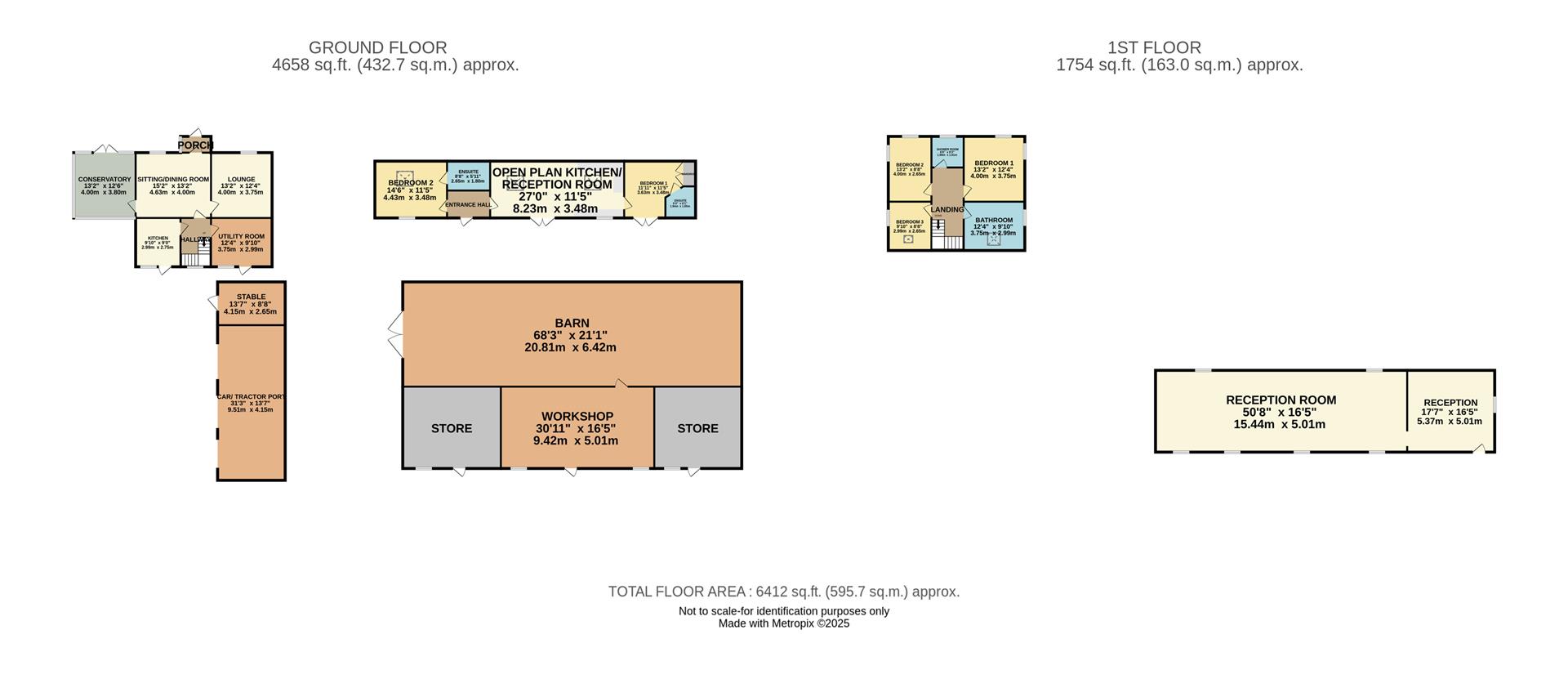 Floorplan - East Ballabane Farmhouse, Andreas, Ramsey, Isle Of Man. - Plan 1 of 1