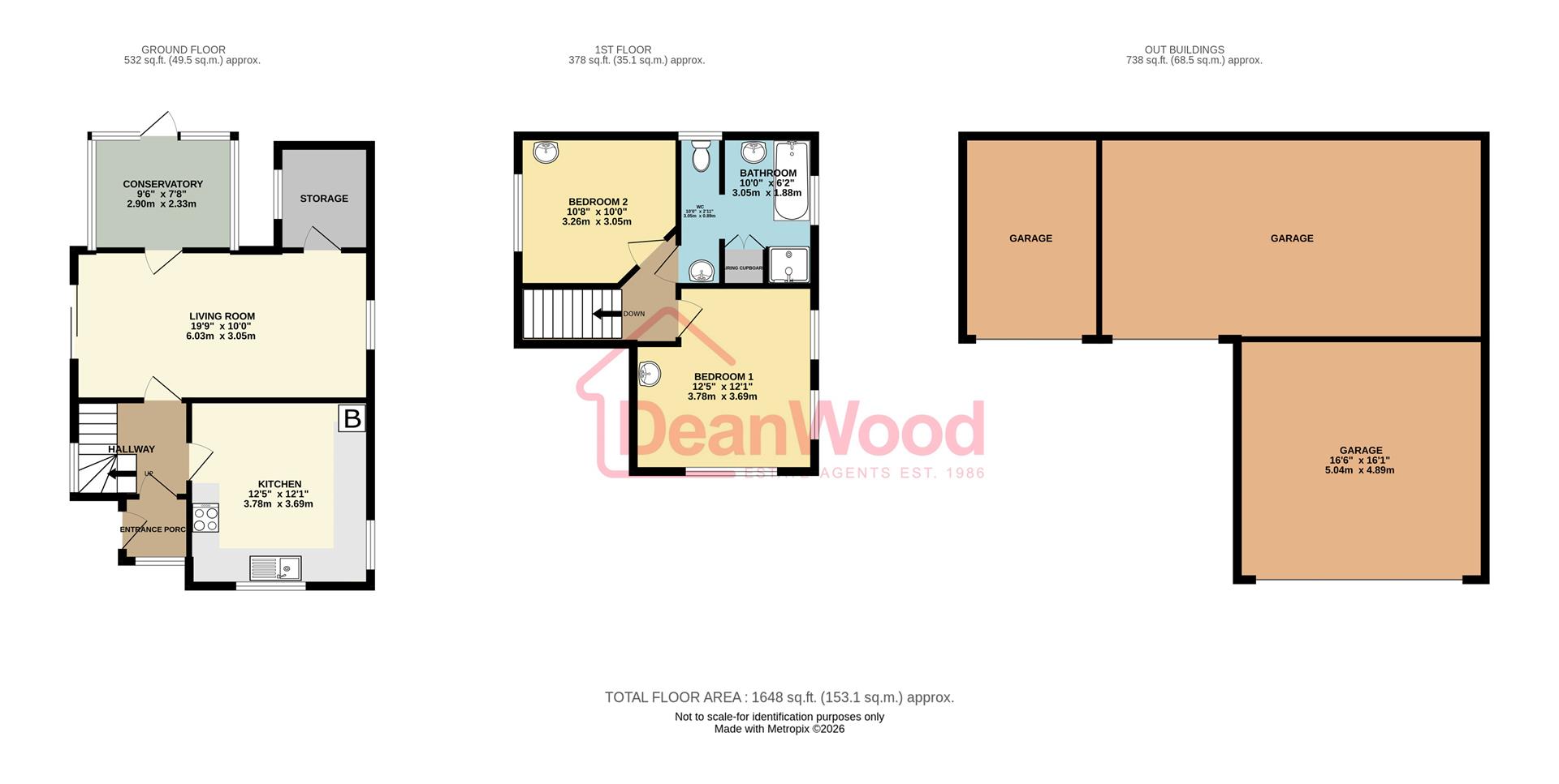 Floorplan - Ballaquayle Lodge, Lower Dukes Road, Douglas, Isle Of Man. - Plan 1 of 1