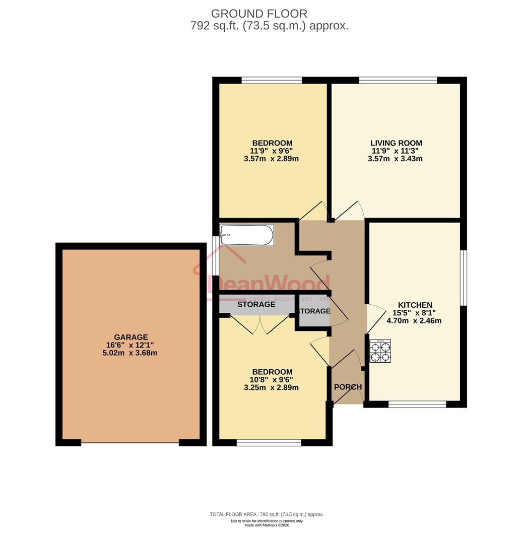 Floorplan - 5 Hillberry Close, Douglas, Isle Of Man. - Plan 1 of 1
