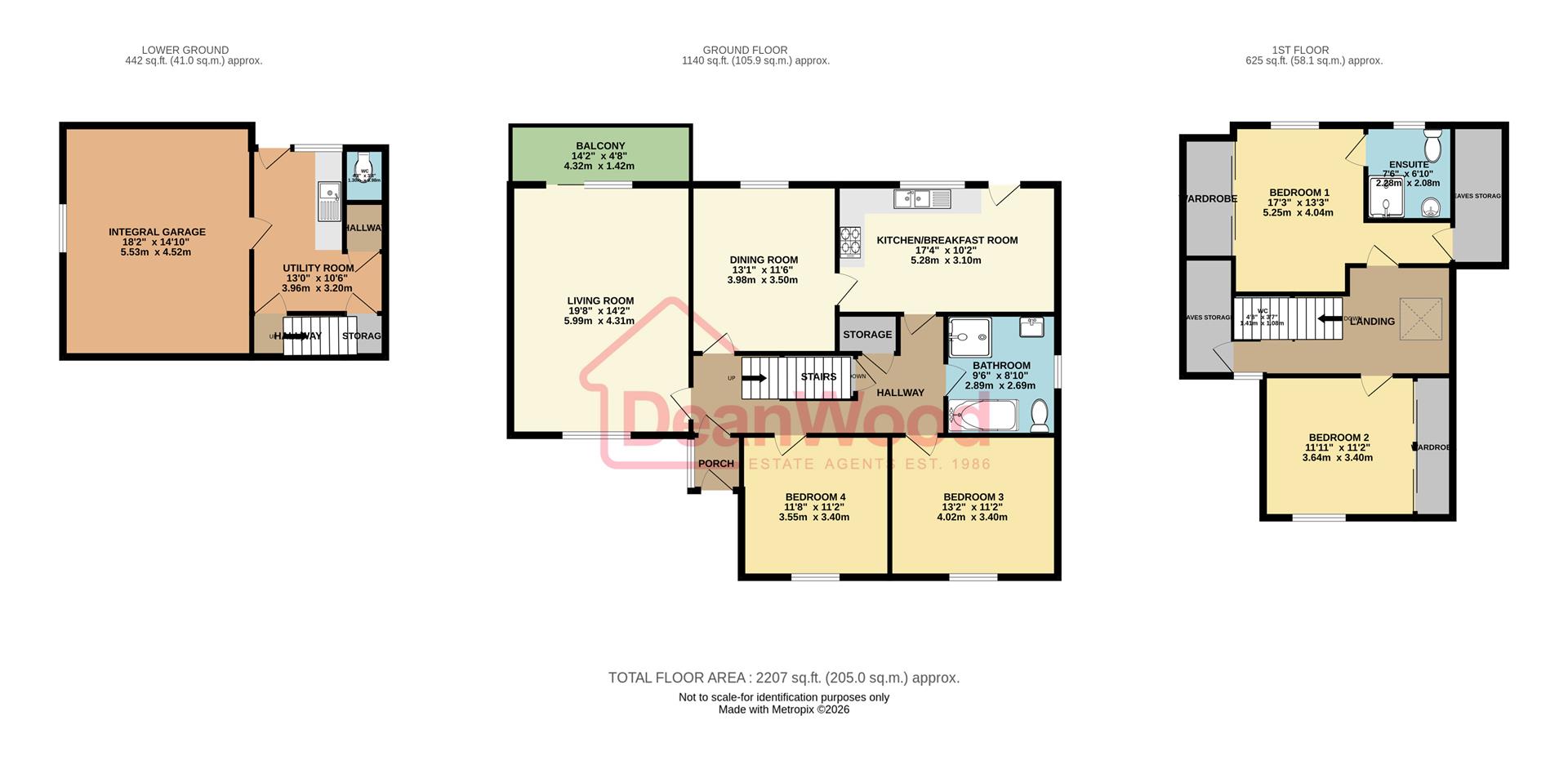 Floorplan - 16, Farmhill Gardens, Douglas, Isle Of Man. - Plan 1 of 1
