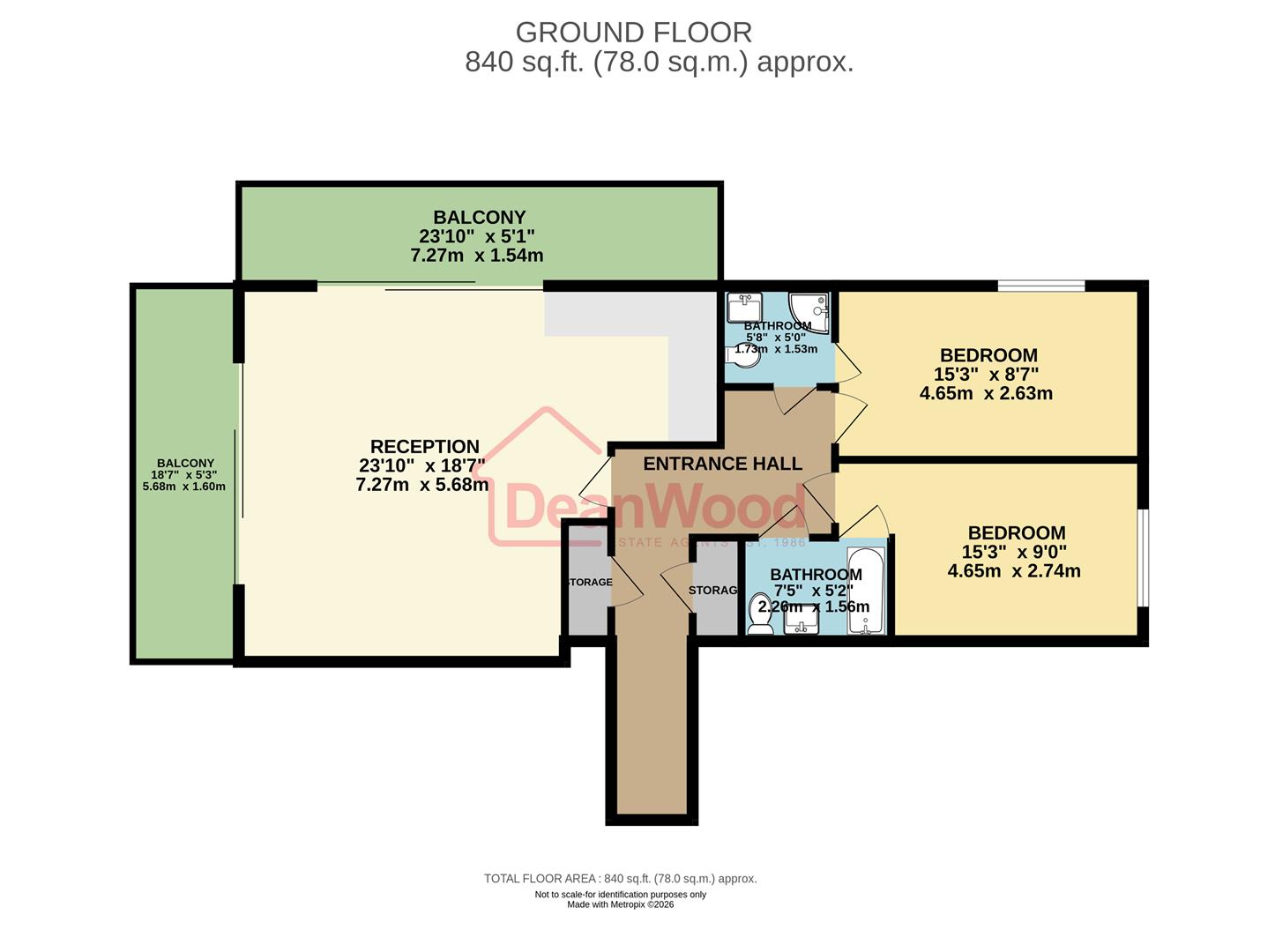 Floorplan - 20 Quay West, Bridge Road, Douglas, Isle Of Man. - Plan 1 of 1