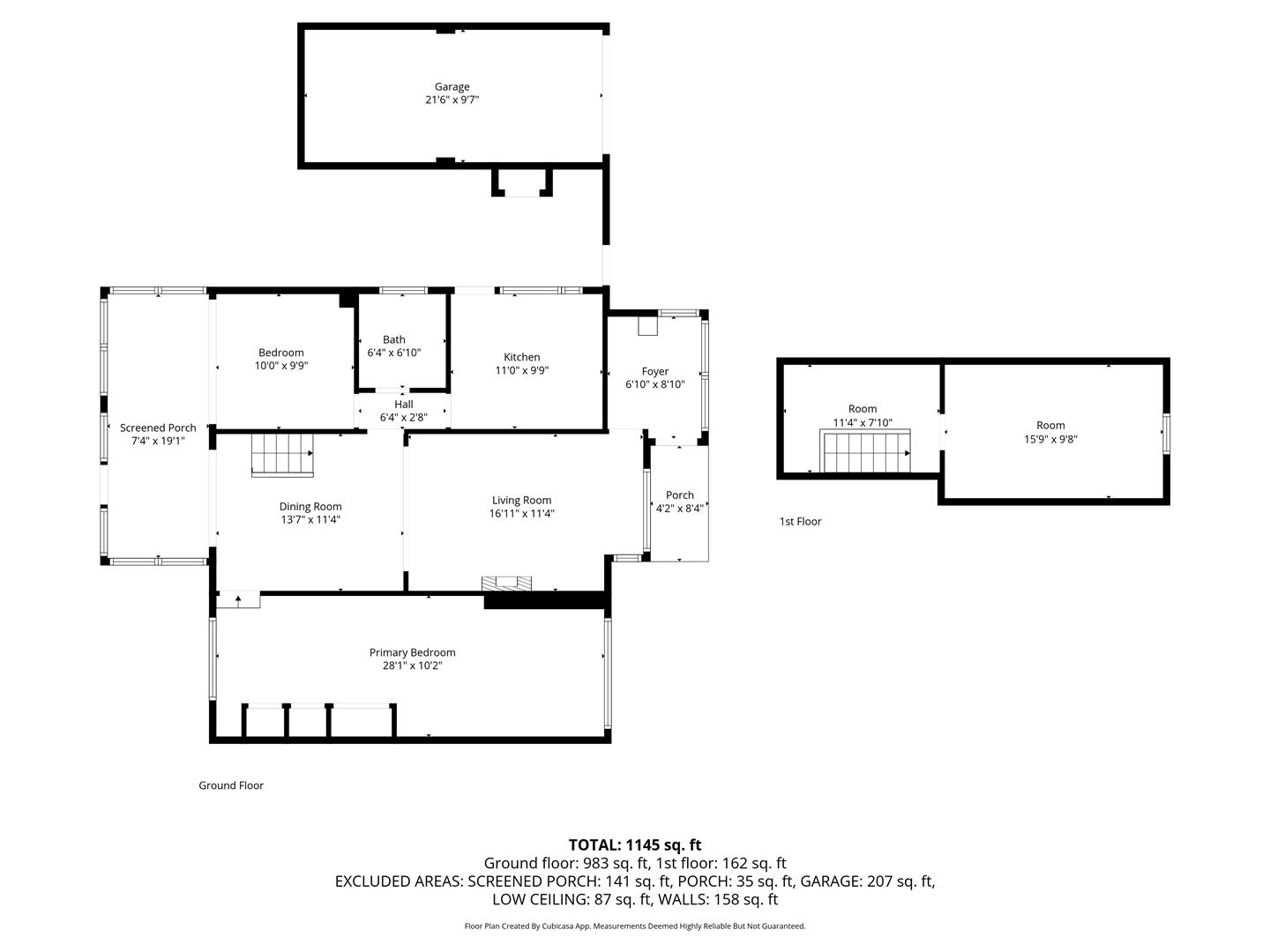 Floorplan - Elstan, Ballagale Close, Port Erin, Isle of Man. - Plan 1 of 1